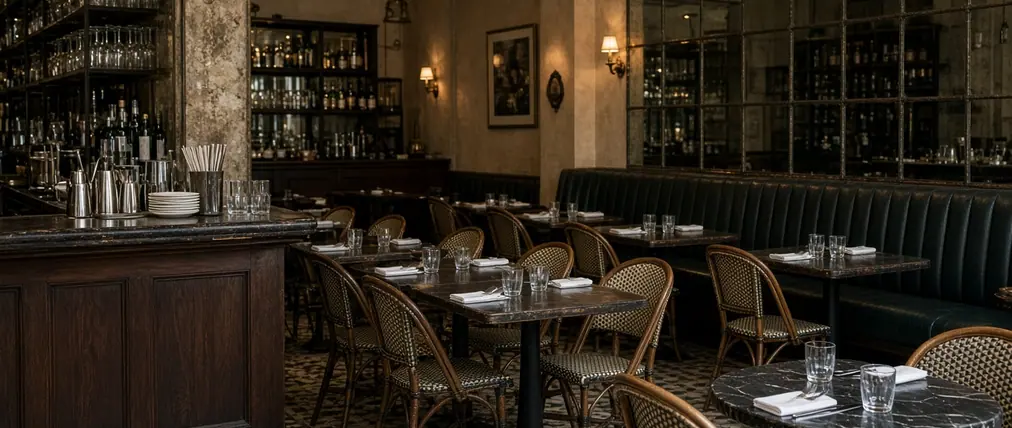 Image showing brasserie interior