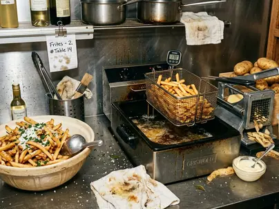 Image showing frites