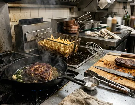 Image showing steak_frites