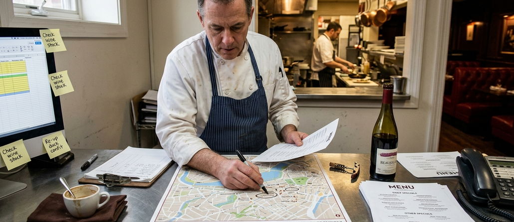 Back bay dining map