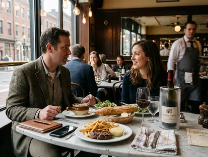Brasserie table